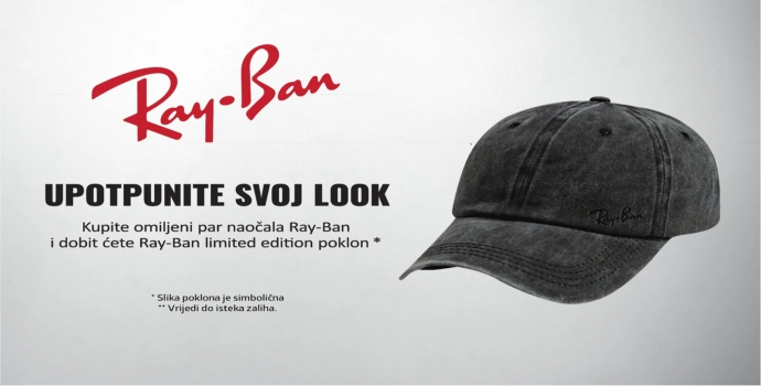 Nova Ray-Ban kolekcija stigla u Zagreb – poklon za najbrže kupce!